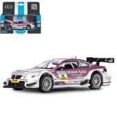 JB1251304 ТМ "Автопанорама" Машинка металл., 1:32 BMW M3 DTM, белый, инерция, свет, звук, - КОЛОРЛОН ВТД Новосибирск