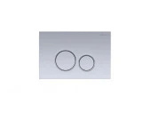 *KDI-0000019 (005C) Панель смыва Хром матовая ободок хром (клавиши круглые) - КОЛОРЛОН ВТД Новосибирск