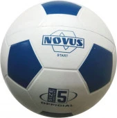 Мяч футбольный Novus START, резина, бел/чёрн, р.5 - КОЛОРЛОН ВТД Новосибирск