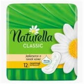 Naturella Classic Женские гигиенические прокладки без крылышек Camomile Normal Single 12шт - КОЛОРЛОН ВТД Новосибирск
