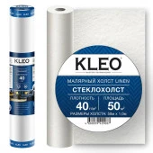 KLEO Linen40, Малярный стеклохолст 1 сорт 1х50м, 40г/м2 - КОЛОРЛОН ВТД Новосибирск