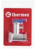 Клапан предохранительный THERMEX 1/2", 6 бар, с ручкой (блистер) - КОЛОРЛОН ВТД Новосибирск