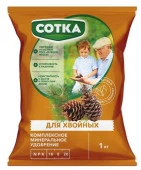 Тукосмесь  Сотка® Для Хвойных пак 1 кг - КОЛОРЛОН ВТД Новосибирск