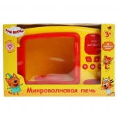 313863 Микроволновая печь "ТРИ КОТА" свет, в кор., 26*14,5*19,5см ТМ "ИГРАЕМ ВМЕСТЕ" в кор.2*18шт - КОЛОРЛОН ВТД Новосибирск