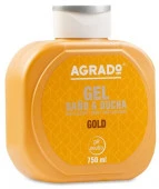 ***AGRADO Гель для ванн  и душа"Gold",  750ml - КОЛОРЛОН ВТД Новосибирск