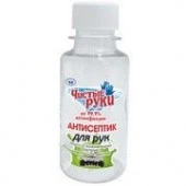 антисептик д/рук Чистые руки КРЫШКА абакт 100мл/НБТ/22 - КОЛОРЛОН ВТД Новосибирск