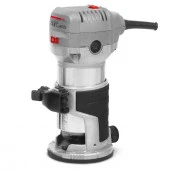 CROWN Фрезер кромочный CT11023S, 710Вт, цанга 6,8мм,13000-33000/мин,ход20мм,1,45кг конст эл - КОЛОРЛОН ВТД Новосибирск