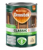 Защитно-декоративная пропитка Omnitex Classic S CLR 0,9л - КОЛОРЛОН ВТД Новосибирск