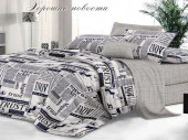 КПБ 2-ный "Макси" "Sateen De Luxe", сатин, Хорошие новости - КОЛОРЛОН ВТД Новосибирск