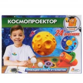 261104  ИГРУШКА ОПЫТЫ "ИГРАЕМ ВМЕСТЕ": Космопроектор, 24 проекции в русс. кор. в кор.36шт - КОЛОРЛОН ВТД Новосибирск