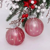 Набор украшений SHINE "Diamond Tears" 8 см (2 шт.), rose pink 201-1929 - КОЛОРЛОН ВТД Новосибирск