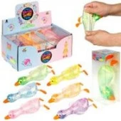 Т26390 1TOY Крутой замес Супергель гусь прозрачный, 9*8*5см, в асс., пвх кор., 12 шт в дб - КОЛОРЛОН ВТД Новосибирск