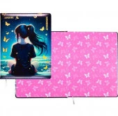 Дневник 1-11кл. deVENTE тв.обл. "Butterfly Dreams" 2020622 кож.зам.,поролон,бел.бум.,фольга - КОЛОРЛОН ВТД Новосибирск