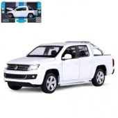 JB1251298 ТМ "Автопанорама" Машинка метал. 1:30 Volkswagen Amarok,бел,свет,звук,откр.дв,кап,баг - КОЛОРЛОН ВТД Новосибирск