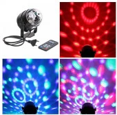 Диско-шар светодиодный "Magic" с пультом д/у, 220V, RGB 765-198 - КОЛОРЛОН ВТД Новосибирск