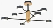 MS 1225/8 Гунт Чёрный/дерево GX53 max.9W 700х700х300мм - КОЛОРЛОН ВТД Новосибирск