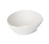DM8014  Салатник треугольный ROCK WHITE 16см - КОЛОРЛОН ВТД Новосибирск