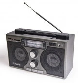 Радиоприемник "БЗРП РП-306", бат. 4*R20 (не в компл.), 220V, USB, SD, стереозвук - КОЛОРЛОН ВТД Новосибирск