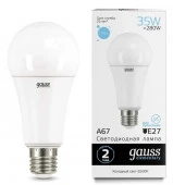 35W Лампа Gauss Elementary A70 2790lm 6500K E27 LED - КОЛОРЛОН ВТД Новосибирск