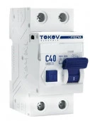 TOKOV Диф. автомат 1P+N 40А AC 30мА 6кА - КОЛОРЛОН ВТД Новосибирск