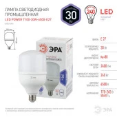 30W Led T100-6500K-E27 ЭРА Лампа POWER - КОЛОРЛОН ВТД Новосибирск