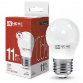 11W сд LED-ШАР-VC 11Вт 230В Е27 4000К 1050Лм IN HOME - КОЛОРЛОН ВТД Новосибирск