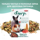 FIORY корм для морских свинок и кроликов Conigli e cavie 850 г - КОЛОРЛОН ВТД Новосибирск