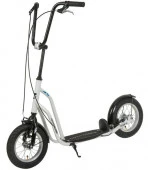 12STAMPN1.WT20 Самокат для детей Novatrack STAMP N1, ручные тормоза V-brake, крылья, дропаут, белый* - КОЛОРЛОН ВТД Новосибирск