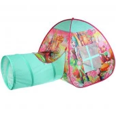 266593  Палатка детская игровая КОРОЛЕВСКАЯ АКАДЕМИЯ с тоннелем, 87x95x95, 46x100см, Играем вместе в - КОЛОРЛОН ВТД Новосибирск