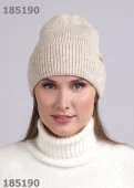CLEVER 444184ап Шапка женская, *, Св.бежевый - КОЛОРЛОН ВТД Новосибирск