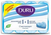 Duru SOFT SENS 1+1 мыло "Морские минералы" (э/пак) 4*90г - КОЛОРЛОН ВТД Новосибирск