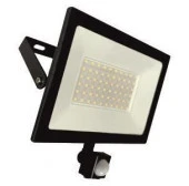 100W Прожектор с/д LE LED FL IR 100W BLACK IP65 холодный белый (с сенсором) - КОЛОРЛОН ВТД Новосибирск