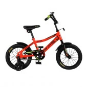 CR-B2-0214RD Детский велосипед City-Ride Spark , рама сталь , диск 14 сталь ,  цвет красный - КОЛОРЛОН ВТД Новосибирск