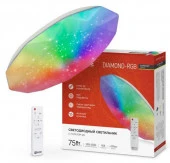Светильник COMFORT DIAMOND-RGB 75Вт 230В 3000-6500K 6000Лм 500x105мм с ДУ IN HOME - КОЛОРЛОН ВТД Новосибирск