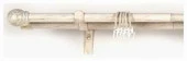 Карниз Телескоп 2-р наконечник Болонья СЛОНОВАЯ КОСТЬ 160-300см - КОЛОРЛОН ВТД Новосибирск