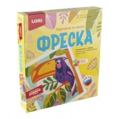 Кп-076 Фреска. Картина из песка "Тукан" - КОЛОРЛОН ВТД Новосибирск