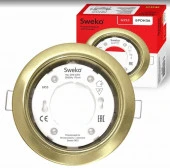 ***Точеный светильник  SDOT-D106H4-GX53-BR Бронза - КОЛОРЛОН ВТД Новосибирск