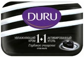 Duru 1+1 SOFT SENS мыло "Активиров.уголь" 80г - КОЛОРЛОН ВТД Новосибирск