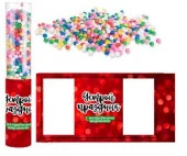 Пневмохлопушка Шарики на основе сжатого воздуха, 30см арт.89218 - КОЛОРЛОН ВТД Новосибирск