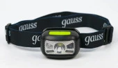 Фонарь налобный Gauss  GFL402 3W 220lm Li-ion 1200mAh LED Ил - КОЛОРЛОН ВТД Новосибирск