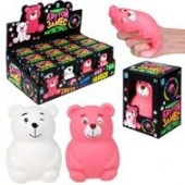 Т23813 1toy Крутой замес, милый мишка подмигивает 2 цв. в асс, 9*6,5*5,5см, в кор., 12 шт.в дб. - КОЛОРЛОН ВТД Новосибирск