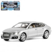 JB1251020ТМ "Автопанорама" Машинка мет. 1:24 Audi A7, серебряный, откр. двери, капот и багажни - КОЛОРЛОН ВТД Новосибирск