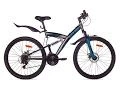 Велосипед BLACK AQUA Mount 1641 D 26"  (серый-синий) - КОЛОРЛОН ВТД Новосибирск