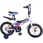 283815 Велосипед детский 14" BMW tr-тип, страх.кол., звонок, бел. в кор.1шт - КОЛОРЛОН ВТД Новосибирск