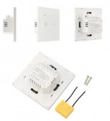 Выключатель 2 кл. сенсорный Wi-Fi белый SECURIC SEC-HV-802W2 - КОЛОРЛОН ВТД Новосибирск