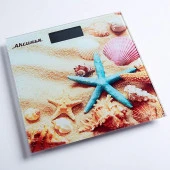 Весы напольные АКСИНЬЯ КС-6007 "Пляж" - КОЛОРЛОН ВТД Новосибирск
