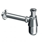 Сифон для умывальника круглый 1.1/4" (хром. метал.) с трубкой 32, MP-У - КОЛОРЛОН ВТД Новосибирск