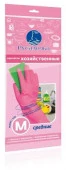 РУСАЛОЧКА Перчатки ХОЗЯЙСТВЕННЫЕ средние в длинном пакете (W) - КОЛОРЛОН ВТД Новосибирск