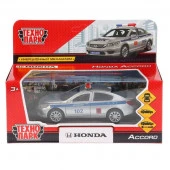 272316  Машина металл "HONDA ACCORD ПОЛИЦИЯ", длина 12см, открыв. двери, инерц. Технопарк в кор.2*36 - КОЛОРЛОН ВТД Новосибирск