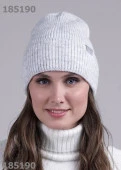 CLEVER 444184ап Шапка женская, *, Меланж св.серый - КОЛОРЛОН ВТД Новосибирск